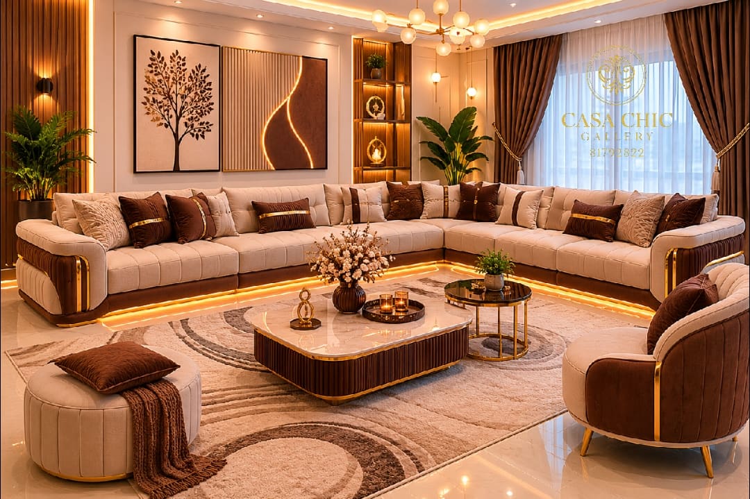 صالون الدائرة الملكية — صالون فاخر لبنان | Casa Chic Gallery
