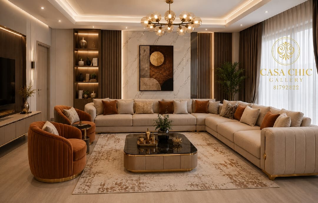 طقم أناقة الكريستال — صالون فاخر لبنان | Casa Chic Gallery