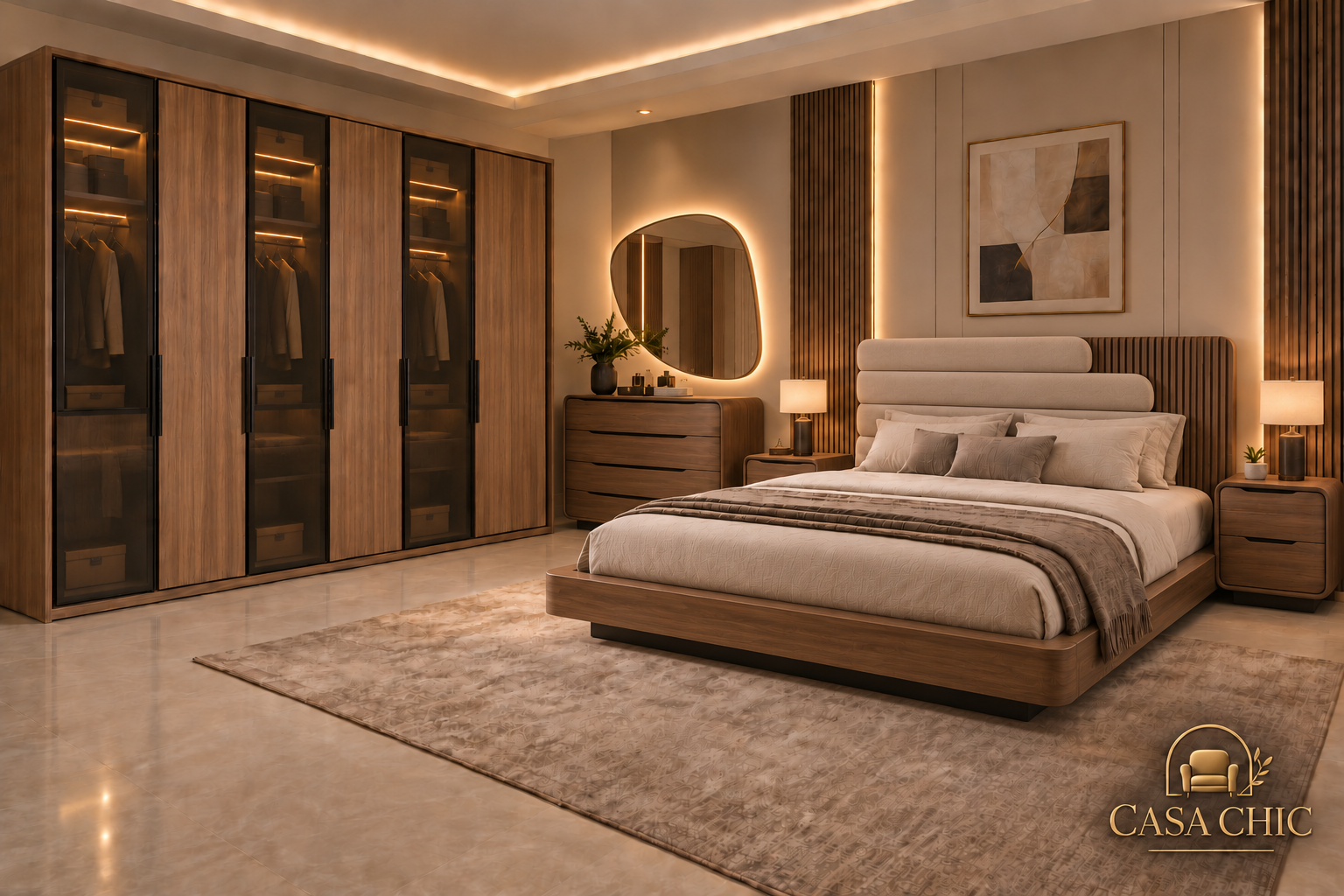 غرفة رجال اعمال — غرفة نوم فاخرة لبنان | Casa Chic Gallery